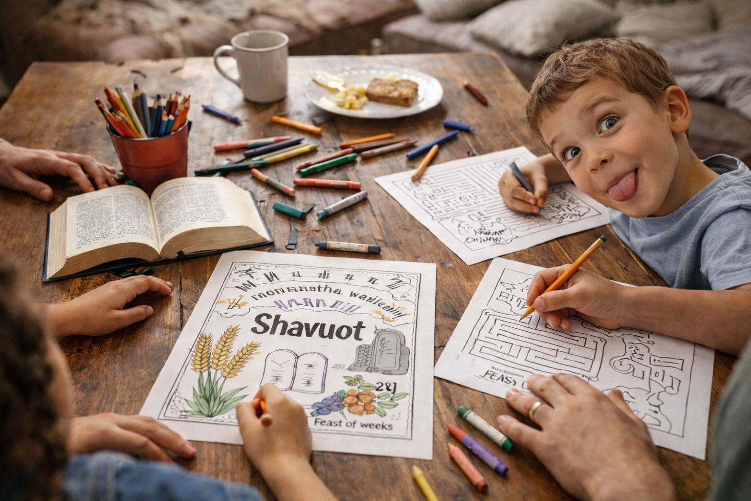 Teaching Biblical Feasts to Children: A Simple Way to Begin