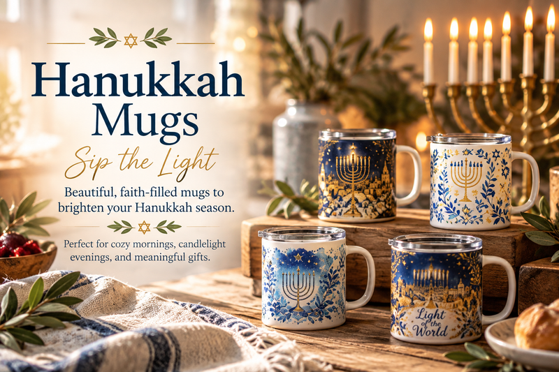 Hanukkah Mugs
