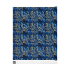 Elegant Blue & Gold Judaica Gift Wrap