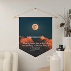 Love Is Patient | 1 Corinthians 13:4–5 Wall Pennant