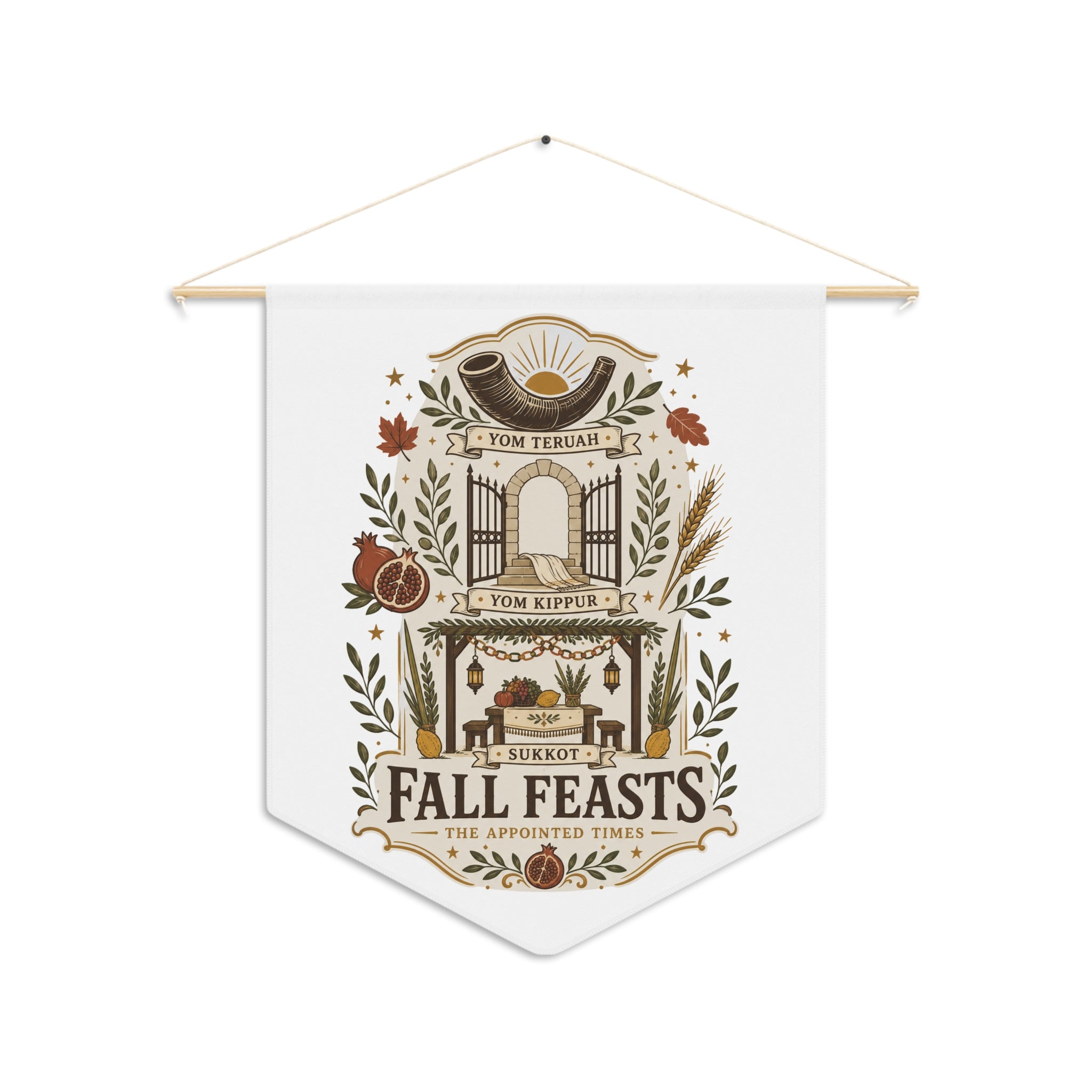 Fall Feasts | The Appointed Times Pennant