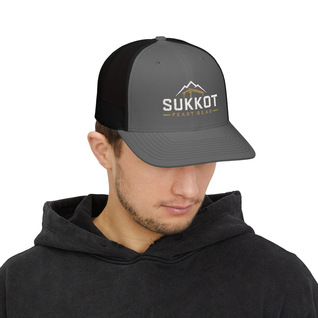 Men’s Sukkot Feast Gear Hat | Richardson 112 Snapback Trucker Cap | Feast of Tabernacles