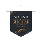 Sound the Shofar | Yom Teruah Wall Pennant