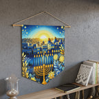 Festival of Lights | Hanukkah Wall Pennant