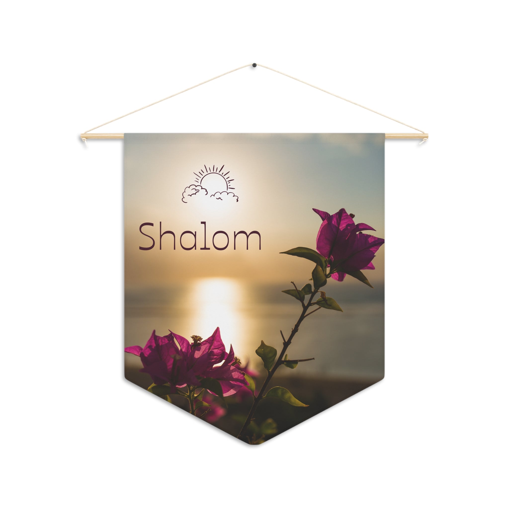 Shalom | Peace Wall Pennant