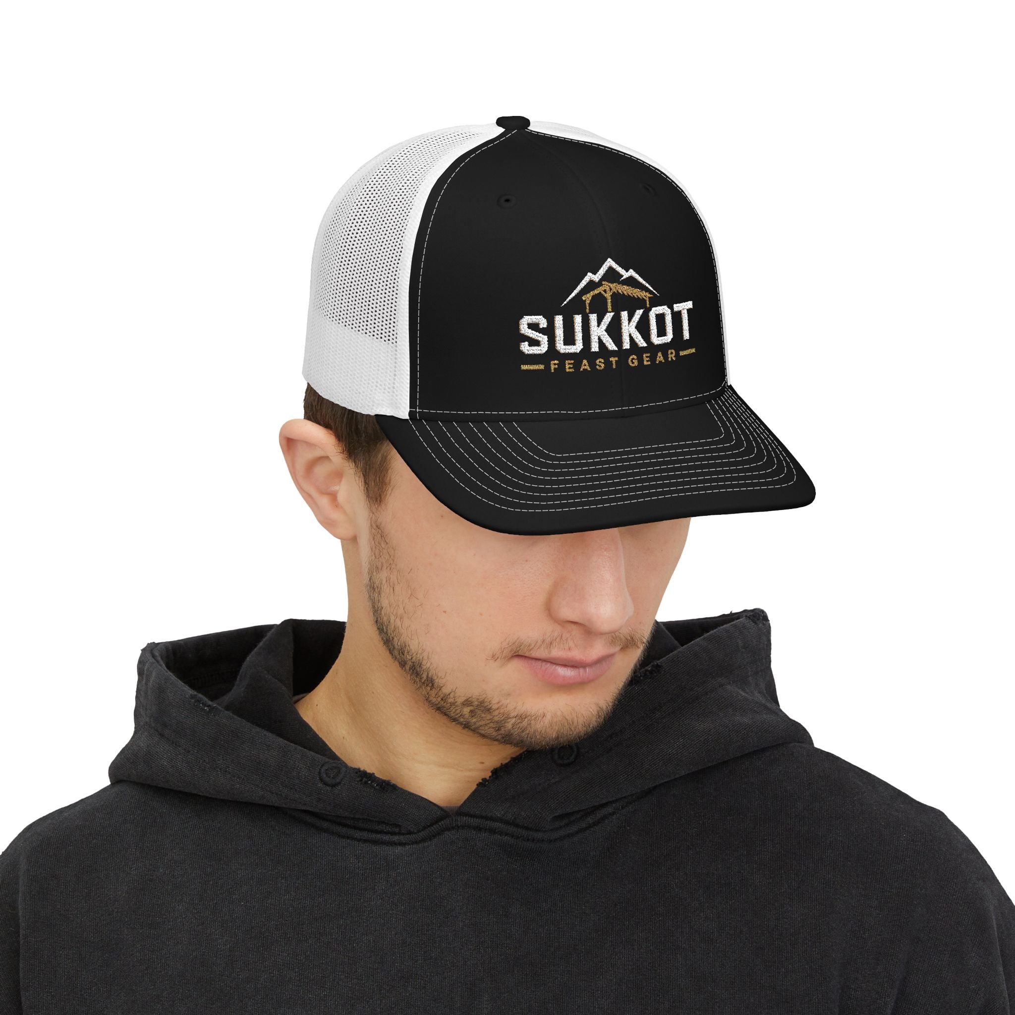 Men’s Sukkot Feast Gear Hat | Richardson 112 Snapback Trucker Cap | Feast of Tabernacles