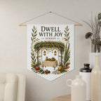 Dwell With Joy | Sukkot Pennant