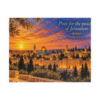 Pray for the Peace of Jerusalem Puzzle – Psalm 122:6 Adult & Teen Jerusalem Art Puzzle | 110–1014 Pieces