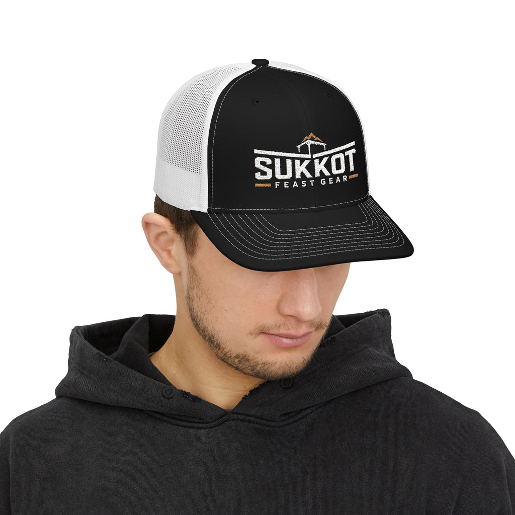 Men’s Sukkot Feast Gear Hat | Richardson 112 Snapback Trucker Cap | Feast of Tabernacles