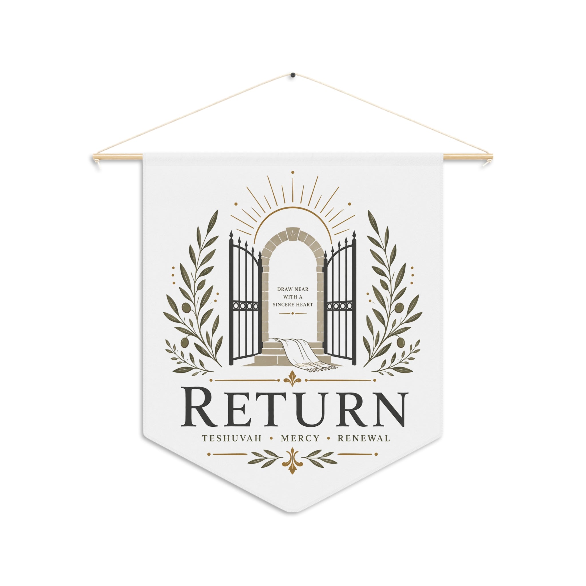 Return | Yom Kippur Pennant