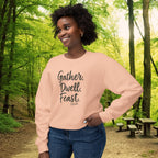 Gather Dwell Feast Sweatshirt | Sukkot Biblical Feast Days Crewneck | Lev 23