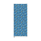 Gift Wrap with Scrolls, Challah, & Olive Branches | Judaica Wrapping Paper