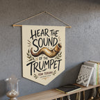 Hear the Sound | Yom Teruah Shofar Wall Pennant