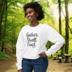 Gather Dwell Feast Sweatshirt | Sukkot Biblical Feast Days Crewneck | Lev 23