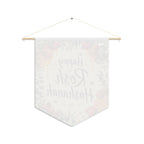 Happy Rosh Hashanah | Honey & Pomegranate Wall Pennant