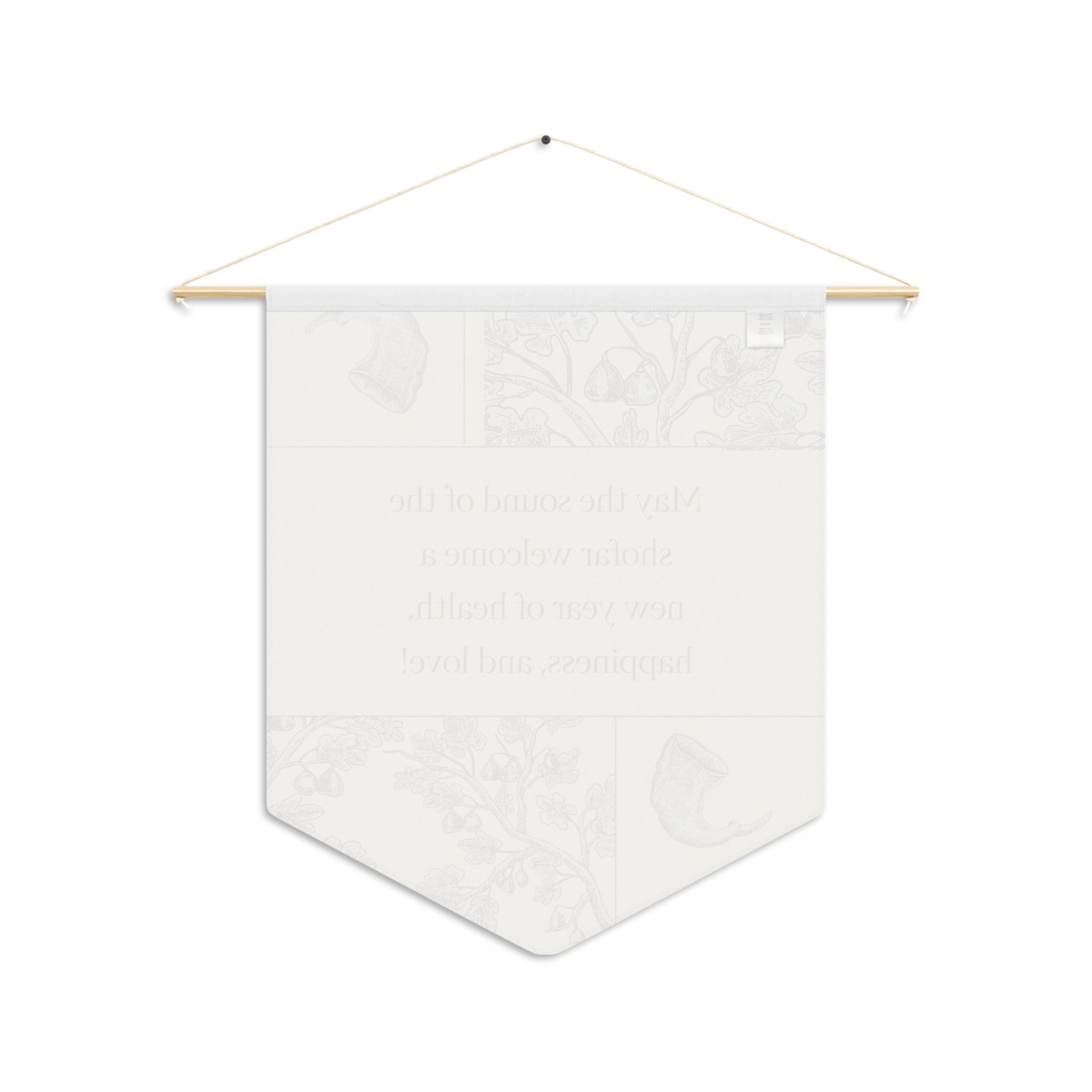 Sound of the Shofar | Rosh Hashanah Wall Pennant