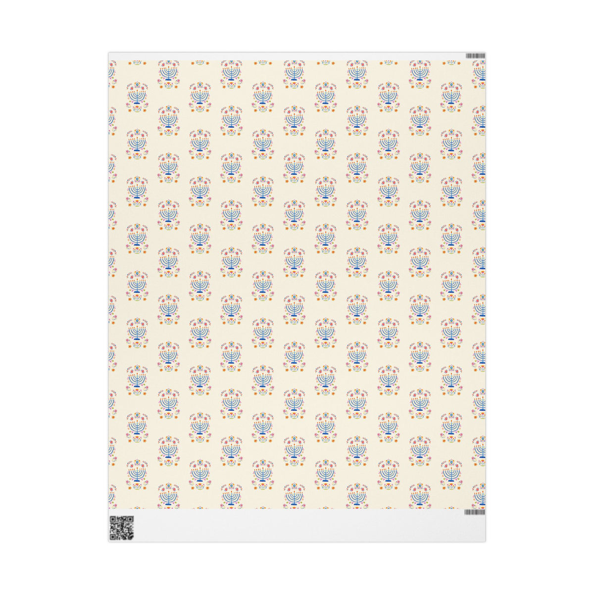 Menorah Wrapping Paper
