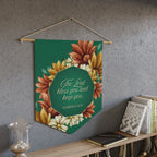 The LORD Bless You and Keep You | Numbers 6:24–26 Wall Pennant