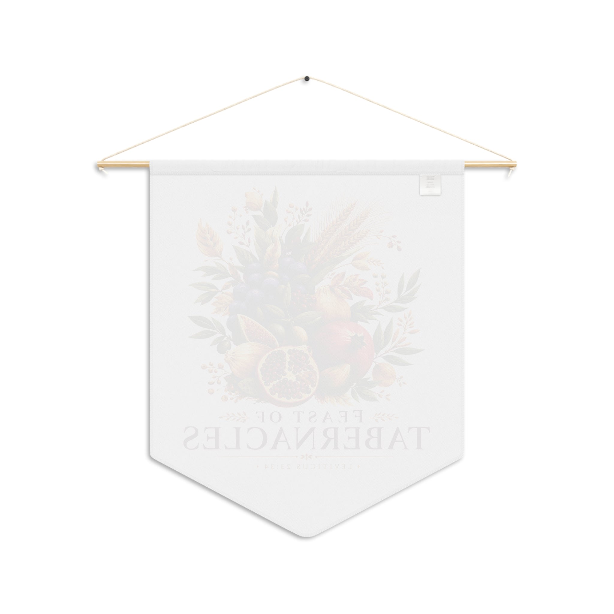 Feast of Tabernacles | Sukkot Harvest Wall Pennant