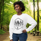 Sukkot Camp Badge Sweatshirt | Biblical Feast of Tabernacles Crewneck