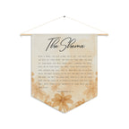 The Shema | Deuteronomy 6:4–9 Wall Pennant