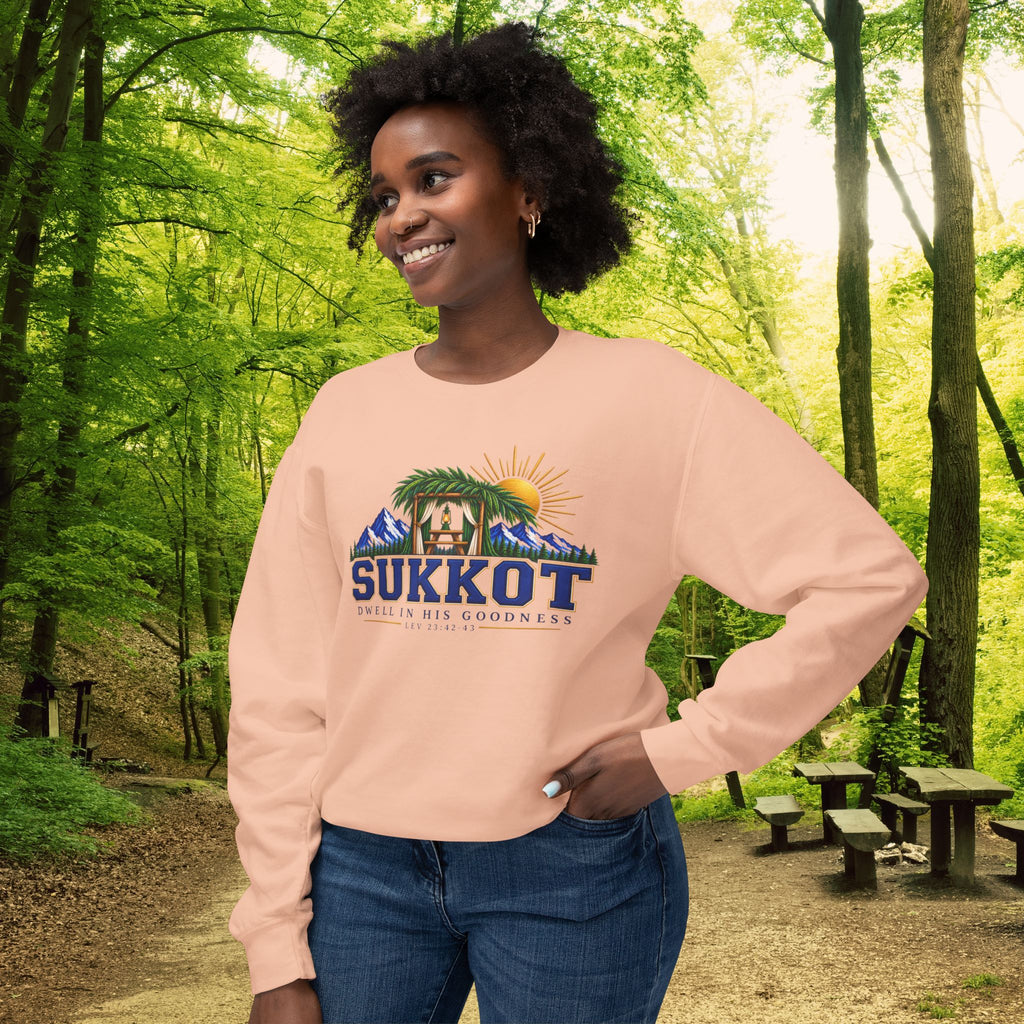 Dwell in His Goodness Sukkot Sweatshirt