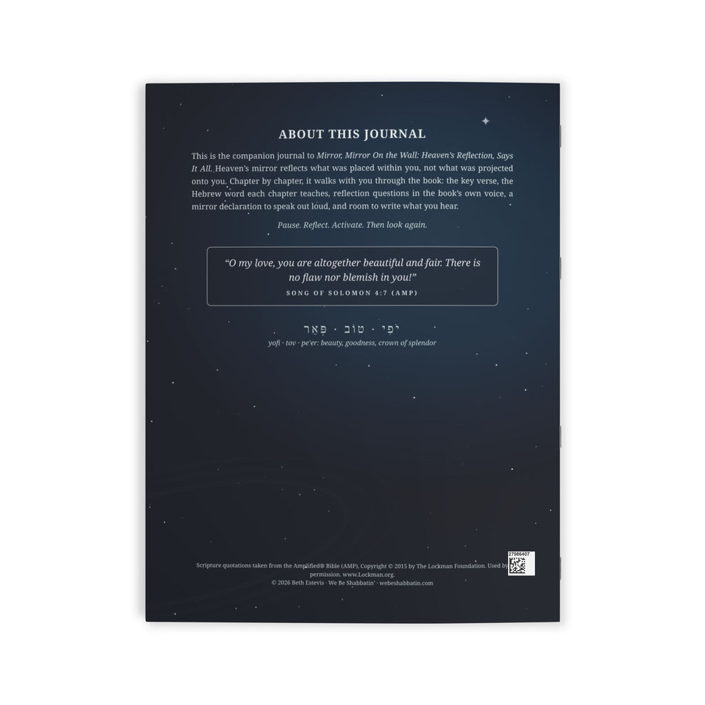 Mirror, Mirror On the Wall Companion Journal - 24-Page Full-Color Reflection Journal