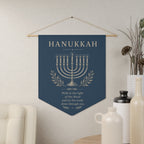 Hanukkah Festival of Lights Wall Pennant