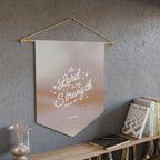 The Lord Is My Strength pennant | Faith Wall Banner, Psalm 28:7