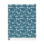 Dove & Olive Branch Gift Wrap with Torah Scrolls | Bar Mitzvah, Bat Mitzvah, Wedding, Holiday Gift Wrap