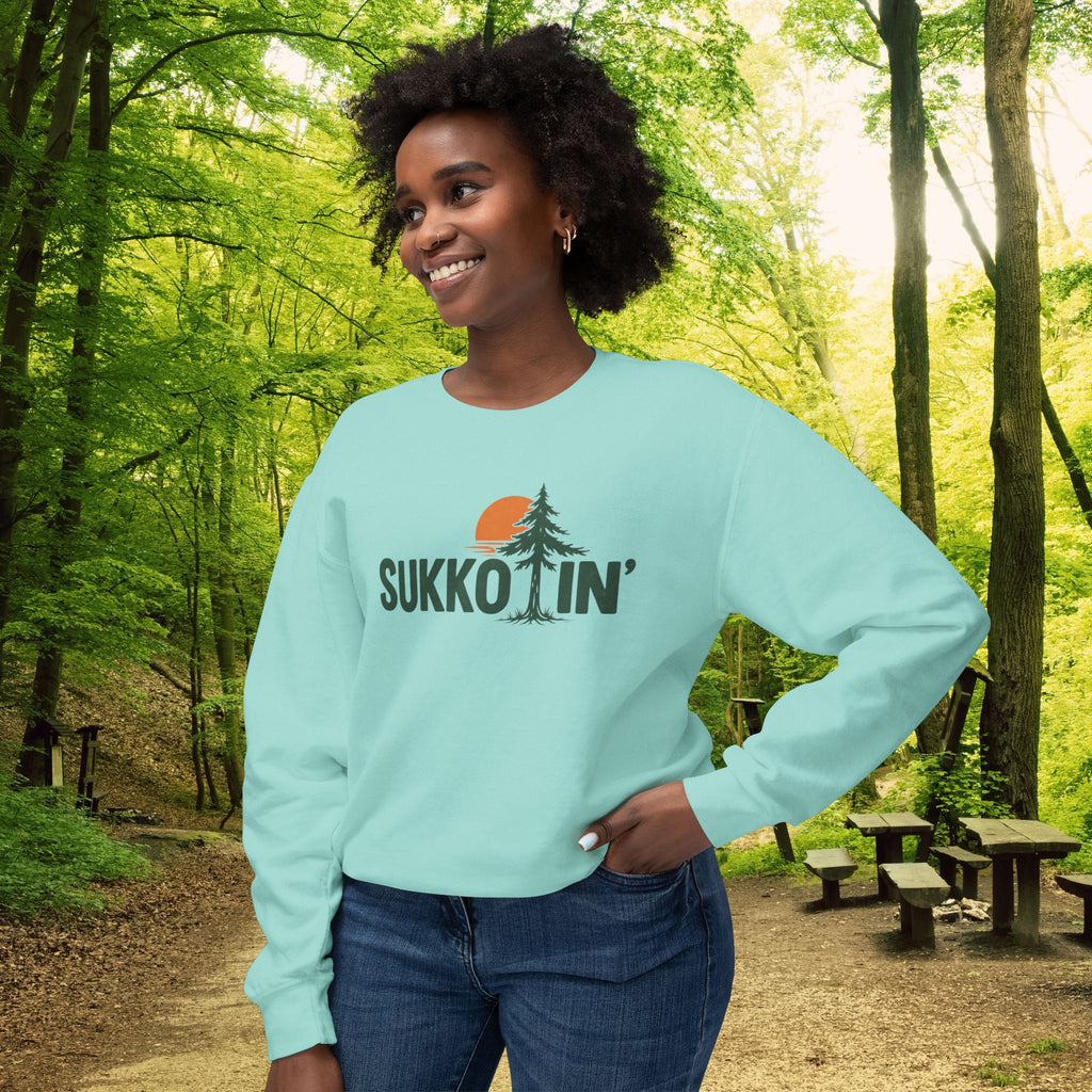 Sukkotin’ Sweatshirt | Sukkot Camping & Feast of Tabernacles Crewneck