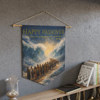 Happy Passover Pennant | Exodus Parting of the Red Sea Wall Banner