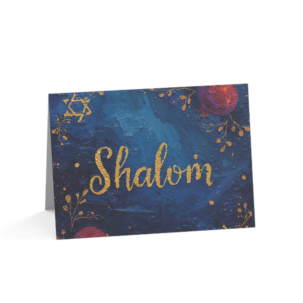 Elegant Shalom Greeting Cards