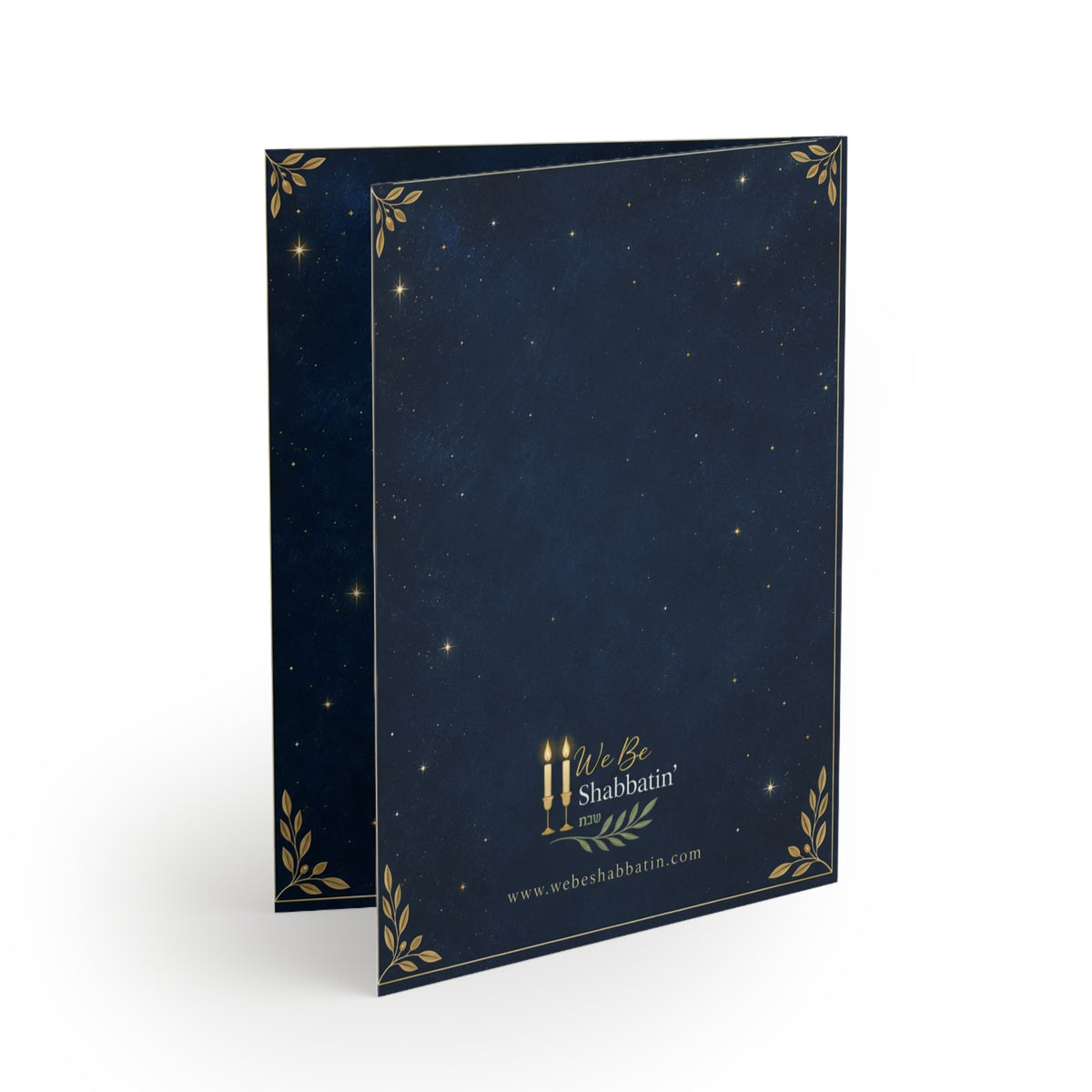 Let His Light Shine Hanukkah Card | Jerusalem Festival of Lights Greeting Card | Faith-Based Hanukkah Cards (8, 16, and 24 pcs)