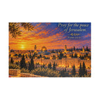 Pray for the Peace of Jerusalem Puzzle – Psalm 122:6 Adult & Teen Jerusalem Art Puzzle | 110–1014 Pieces
