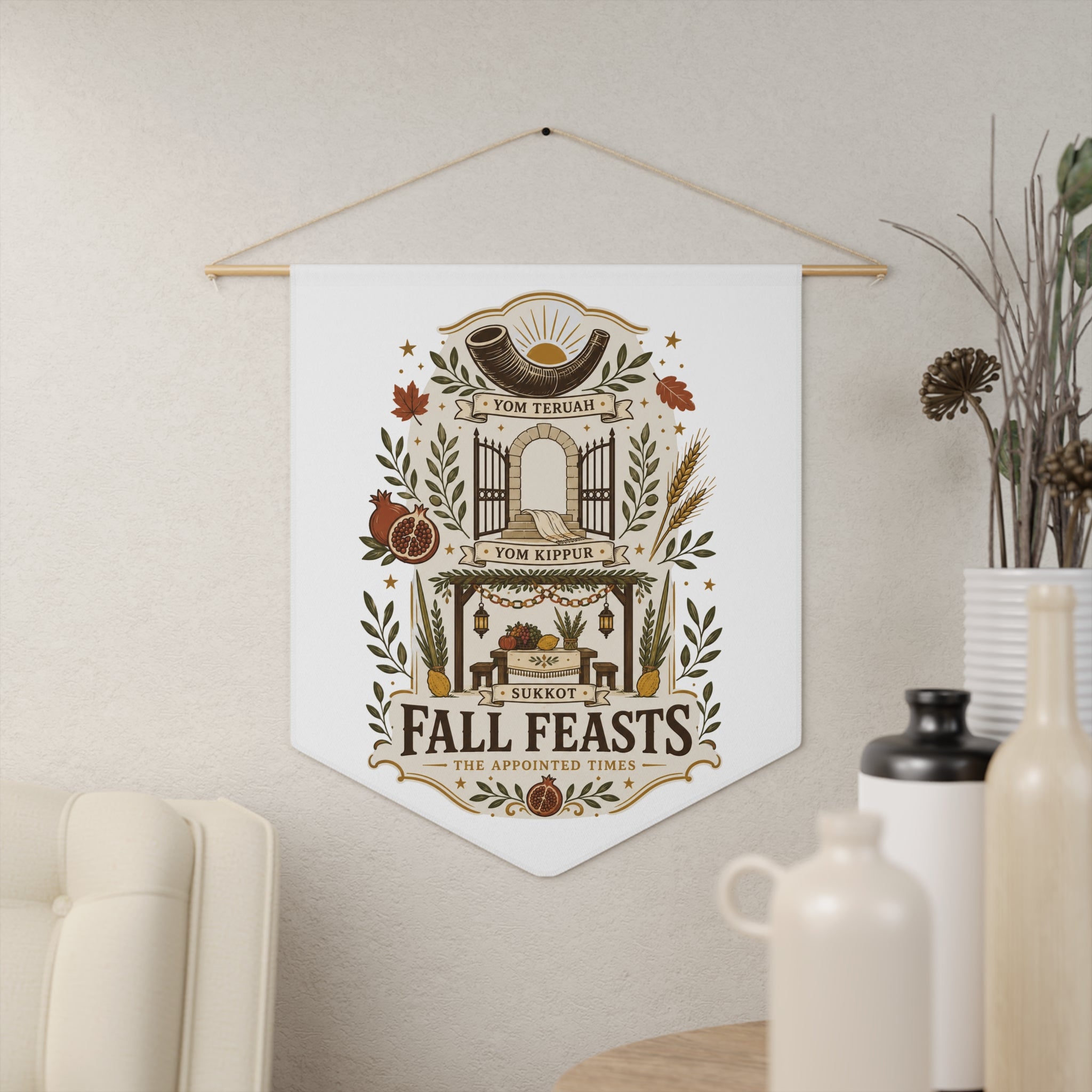 Fall Feasts | The Appointed Times Pennant