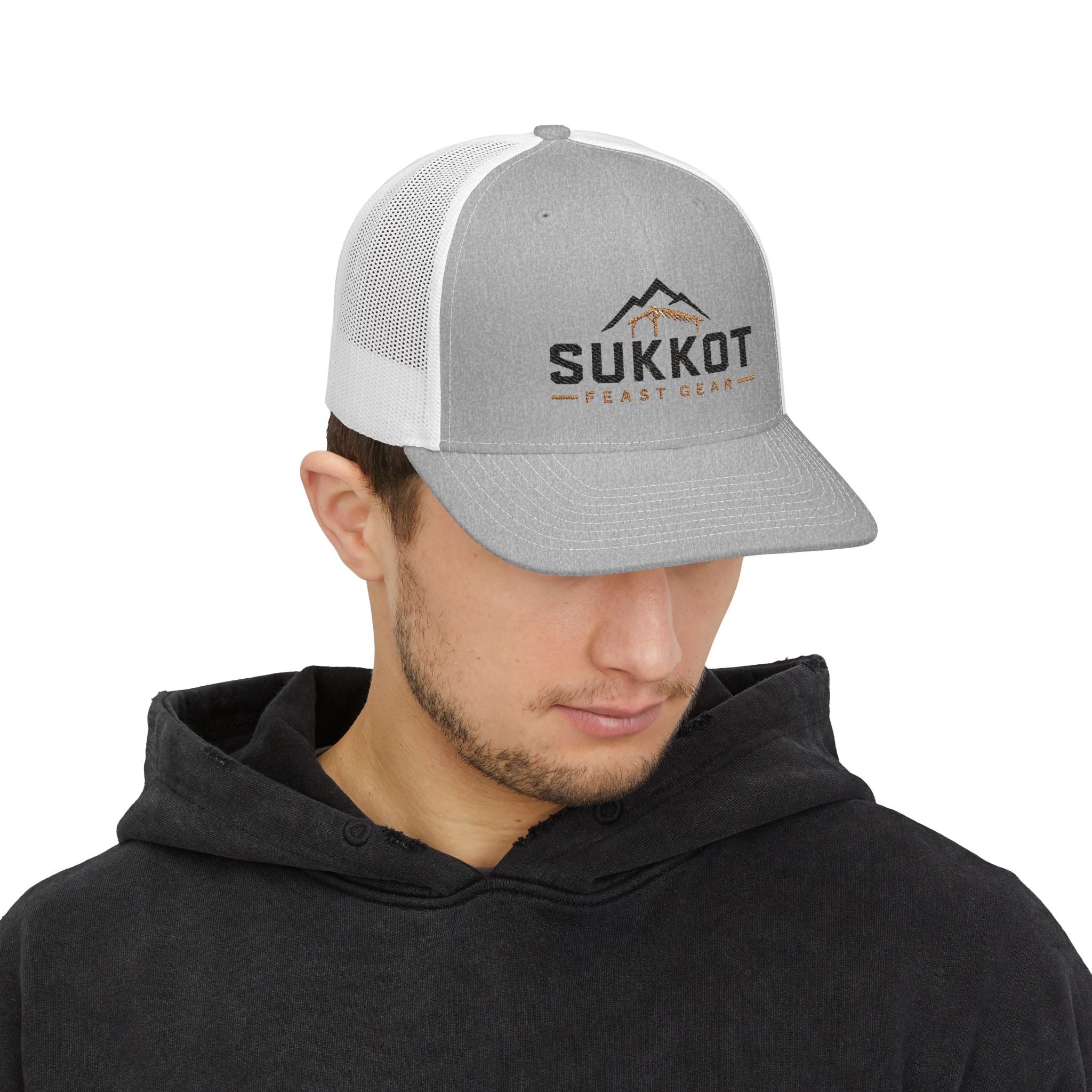 Men’s Sukkot Feast Gear Hat | Richardson 112 Embroidered Trucker Cap | Feast of Tabernacles