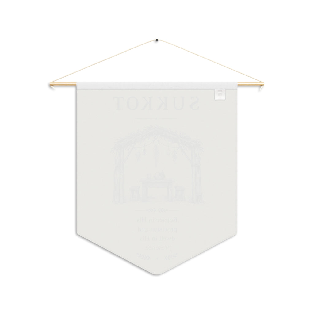 Sukkot Feast of Tabernacles Wall Pennant