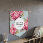 We Live by Faith, Not by Sight | 2 Corinthians 5:7 Wall Pennant