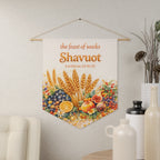 Shavuot | Feast of Weeks Wall Pennant