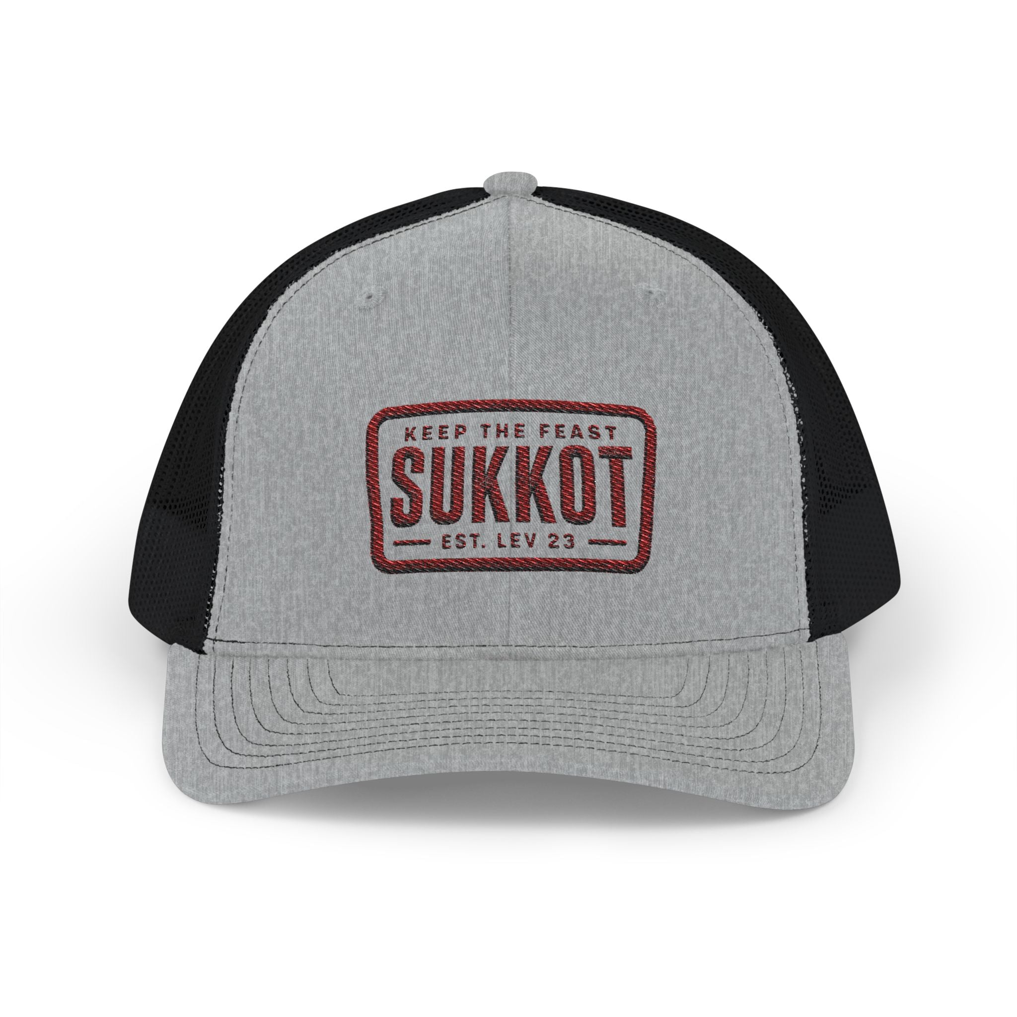 Men’s Sukkot EST. Leviticus 23 Hat | Richardson 112 Embroidered Trucker Cap
