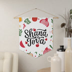 Shana Tova | Pomegranate & Apple Wall Pennant
