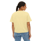 Inspirational Women's Boxy Tee - HalleluYah, Casual Wear, Christian Apparel, Gift for Her, Everyday Comfort