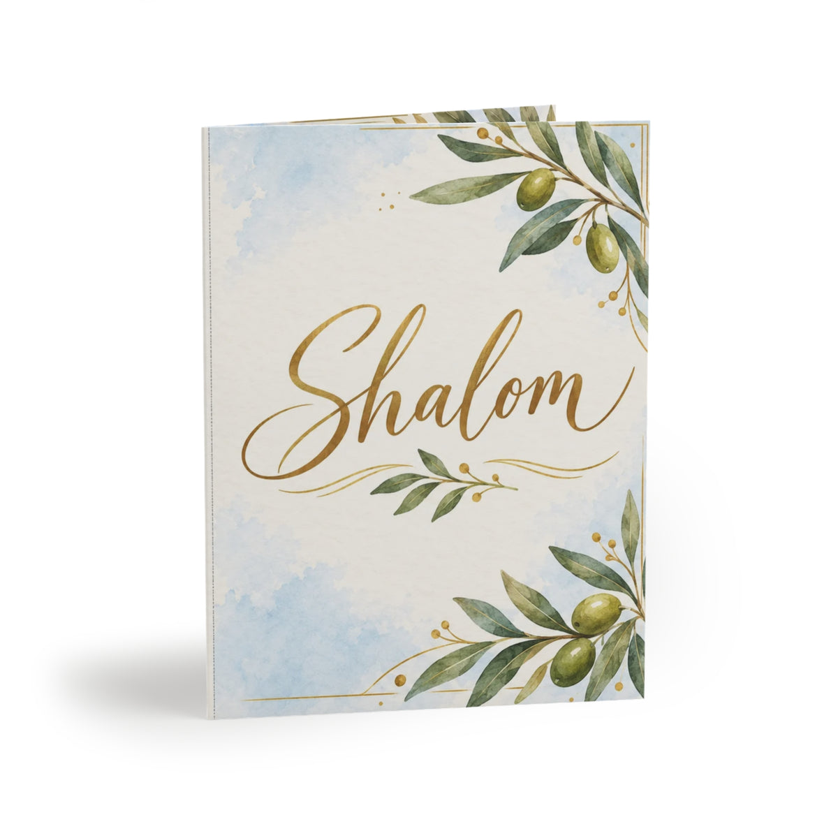 Shalom Greeting Card | Faith-Based Encouragement Card (8, 16, and 24 pcs)