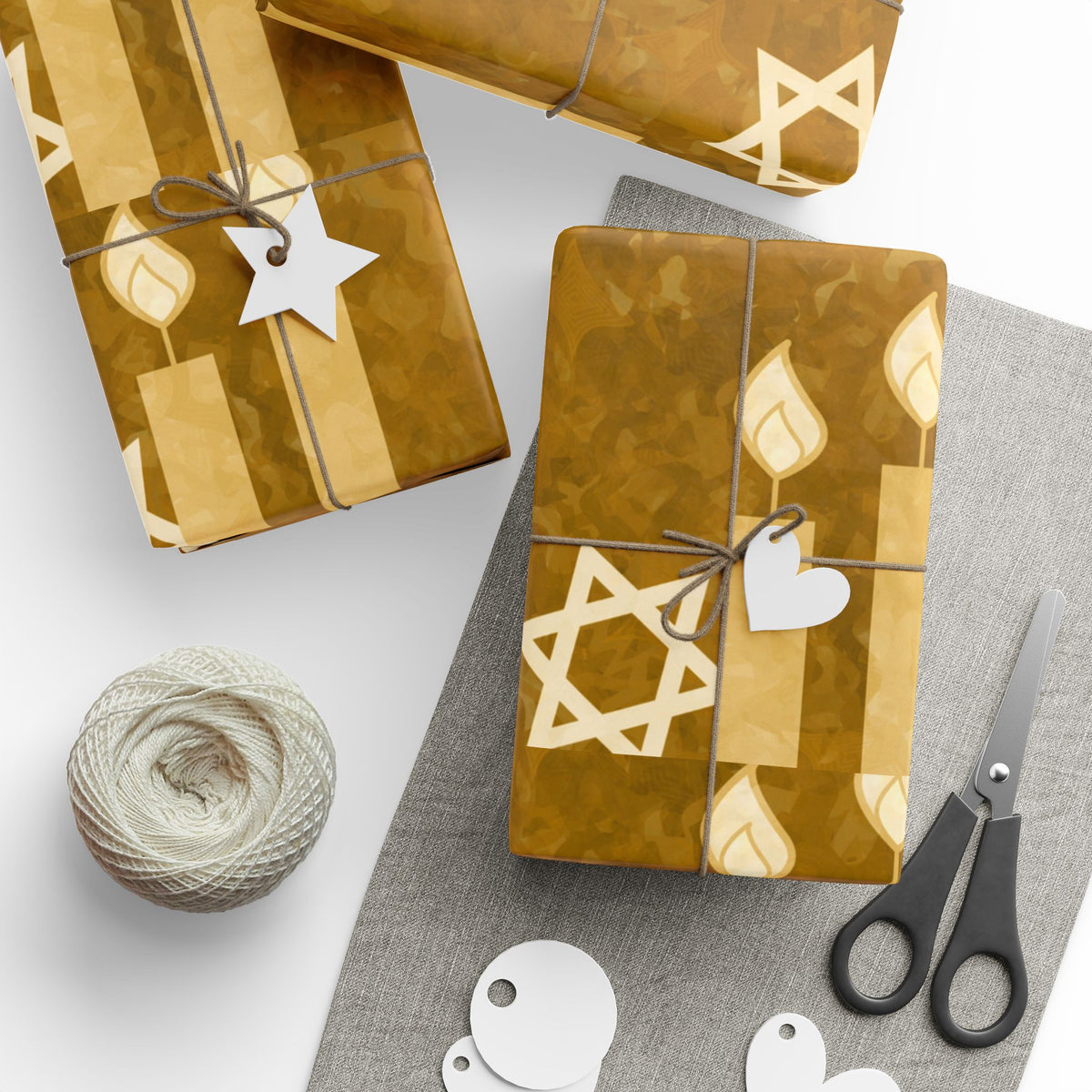 Gold Feast Day Wrapping Paper
