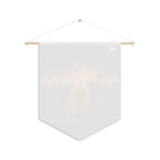 Written Not on Stone, Hearts of Fire | Shavuot Wall Pennant