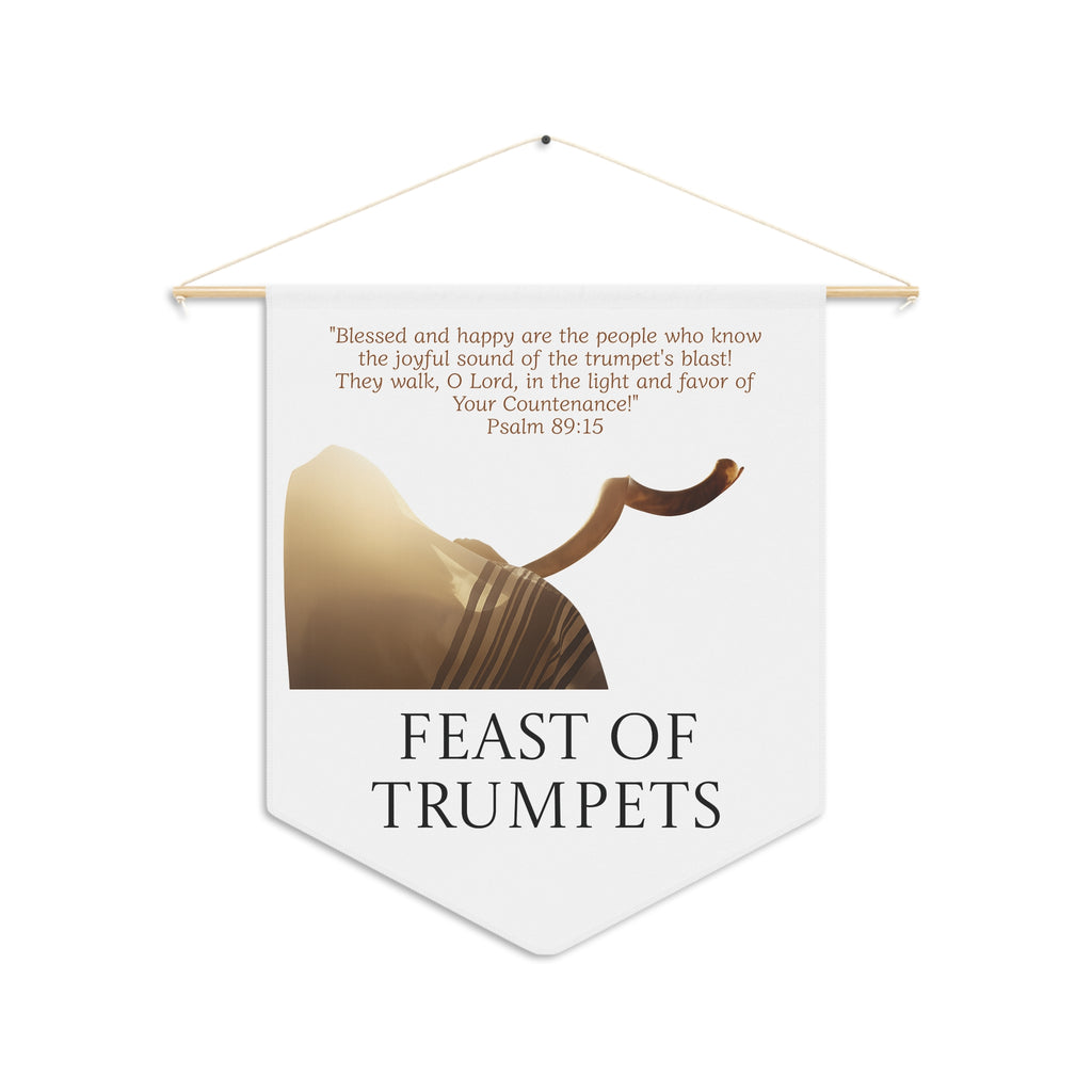 Feast of Trumpets | Yom Teruah Wall Pennant