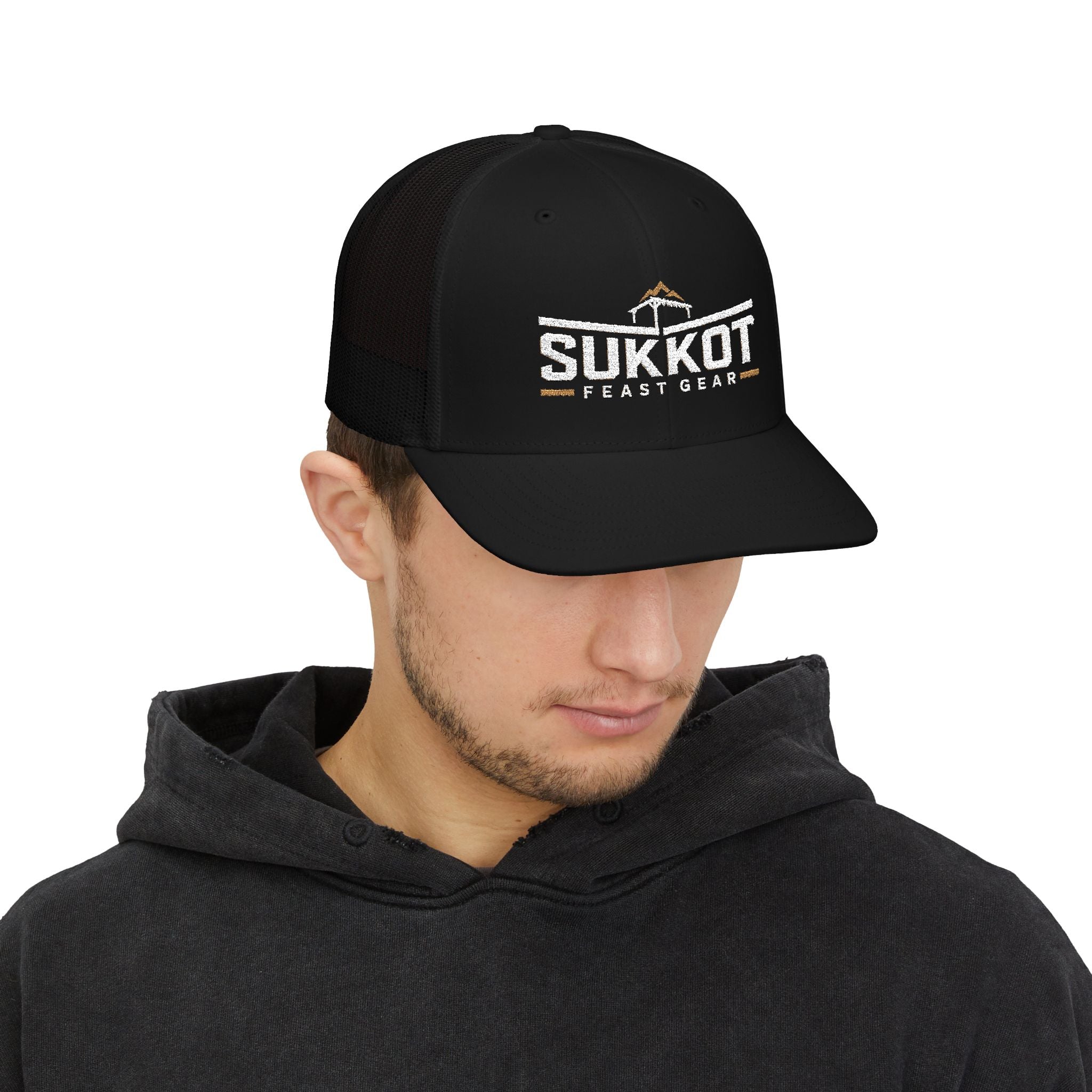 Men’s Sukkot Feast Gear Hat | Richardson 112 Snapback Trucker Cap | Feast of Tabernacles