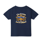 Toddler T‑Shirt — “This Little of Mine” Hanukkah Menorah Baby Tee (I’m Gonna Let It Shine!)