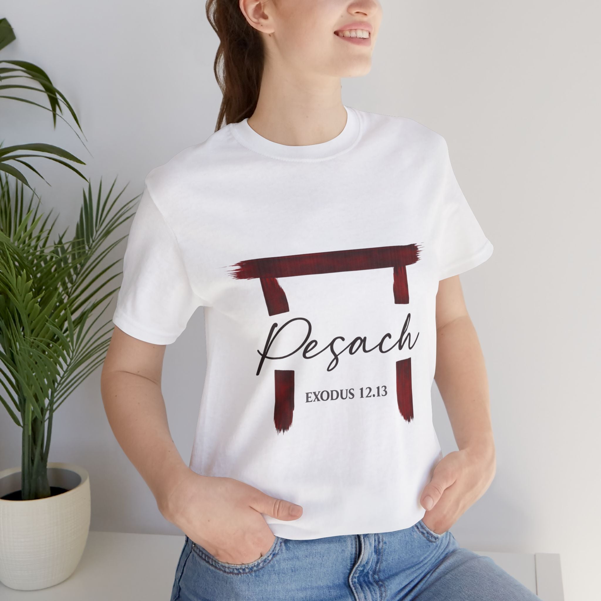 Pesach Passover Seder T-Shirt | Exodus 12:13 Pesach Tee